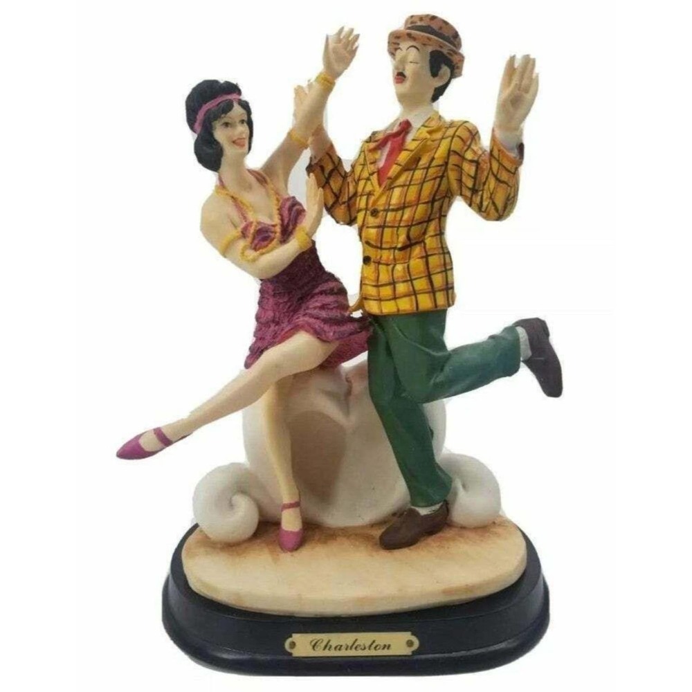 Albert Price Romance of Dance Collector Series VTG 1989 Charleston Dance Sculptu